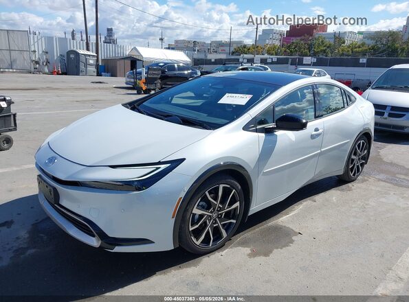 JTDACACUXT3074237 2026 TOYOTA PRIUS PLUG-IN HYBRID Белый Передняя левая четверть