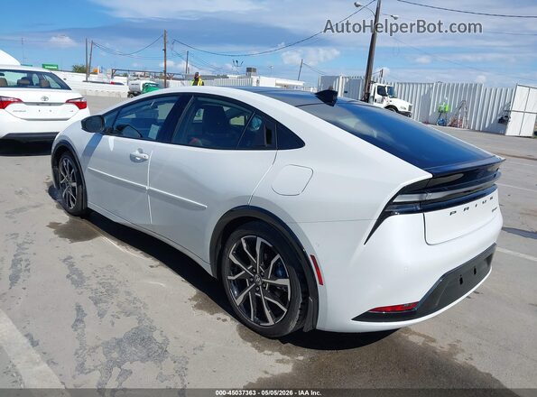 JTDACACUXT3074237 2026 TOYOTA PRIUS PLUG-IN HYBRID Белый Задняя левая четверть