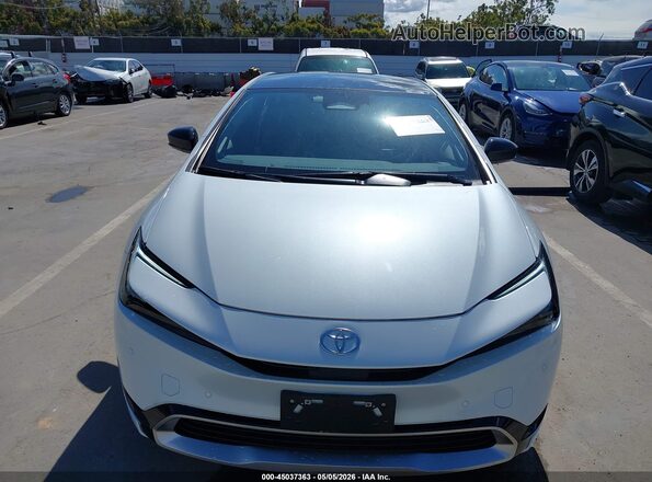 JTDACACUXT3074237 2026 TOYOTA PRIUS PLUG-IN HYBRID Белый Вид щитка приборов
