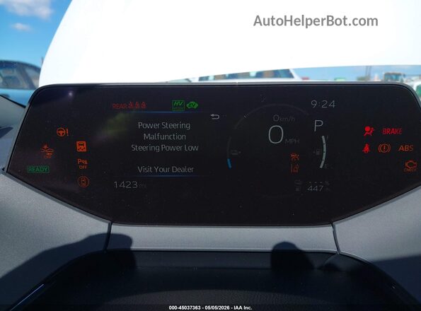 JTDACACUXT3074237 2026 TOYOTA PRIUS PLUG-IN HYBRID Белый Вид задних сидений