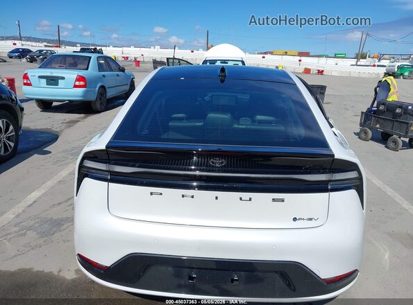 JTDACACUXT3074237 2026 TOYOTA PRIUS PLUG-IN HYBRID Белый 