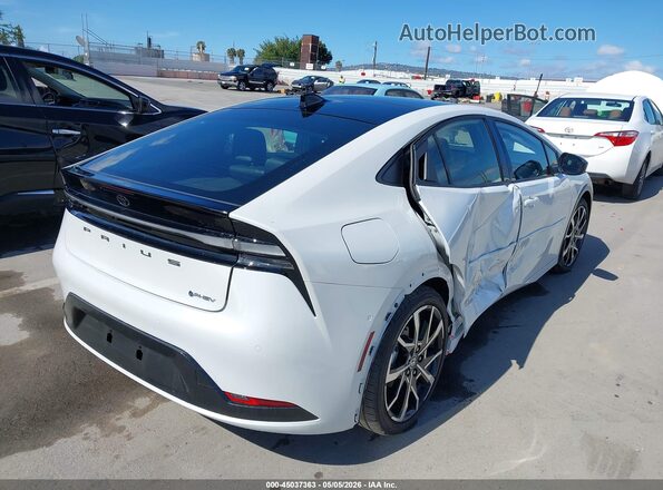 JTDACACUXT3074237 2026 TOYOTA PRIUS PLUG-IN HYBRID Белый Задняя правая четверть