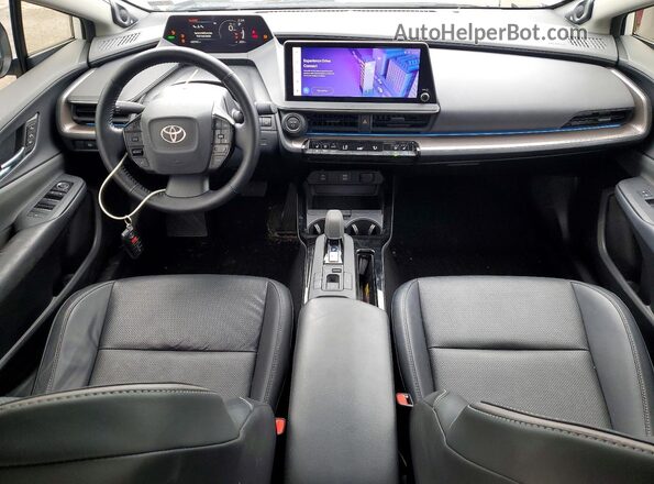 JTDADABU6P3004870 2023 TOYOTA PRIUS Белый Вид панели приборов