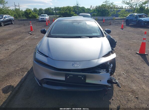 JTDADABU8R3014433 2024 TOYOTA PRIUS Silver ხელსაწყოთა პანელის ხედი