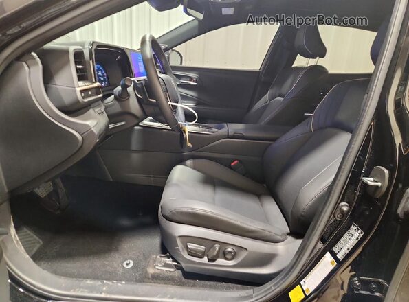 JTDAFAAF0P3001105 2023 TOYOTA CROWN Black Front interior view