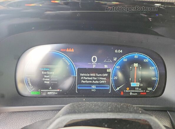 JTDAFAAF3S3012527 2025 TOYOTA CROWN White Instrument cluster view