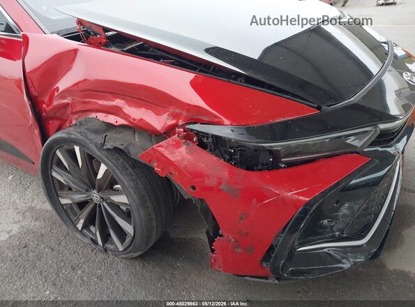JTDAFAAF4P3000572 2023 TOYOTA CROWN Red Widok z przodu