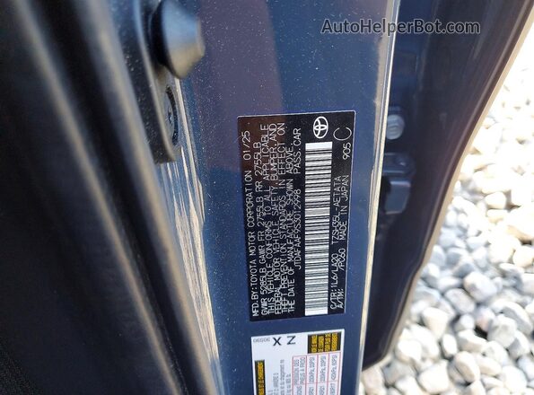 JTDAFAAF9S3012998 2025 TOYOTA CROWN Blue Widok komory silnika
