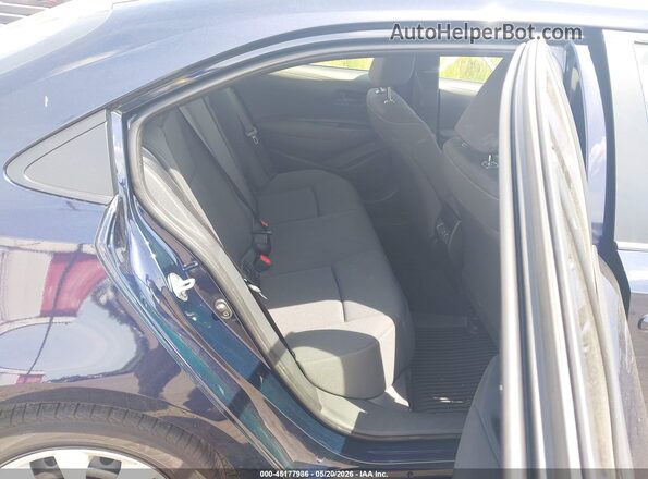 JTDB4MEE3T3040066 2026 TOYOTA COROLLA Blue Widok naklejki z numerem VIN