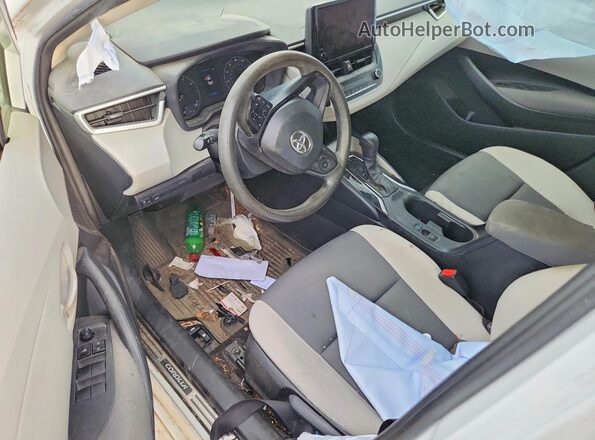 JTDB4MEE6P3001400 2023 TOYOTA COROLLA White წინა პანელის ხედი