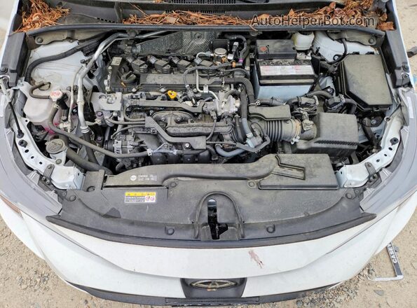 JTDB4MEE6P3001400 2023 TOYOTA COROLLA White უკანა სალონის ხედი