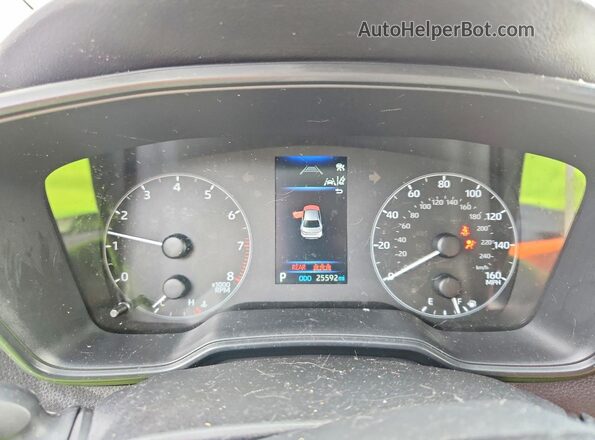 JTDB4MEE6P3010517 2023 TOYOTA COROLLA Gray ხელსაწყოთა პანელის ხედი