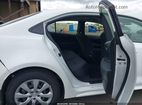 JTDB4MEE9T3037172 2026 TOYOTA COROLLA White VIN კოდის სტიკერის ხედი