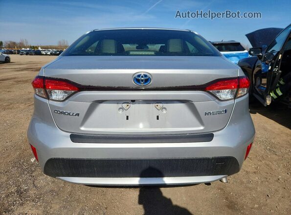 JTDBAMDEXN3006302 2022 TOYOTA COROLLA Silver Widok z tyłu