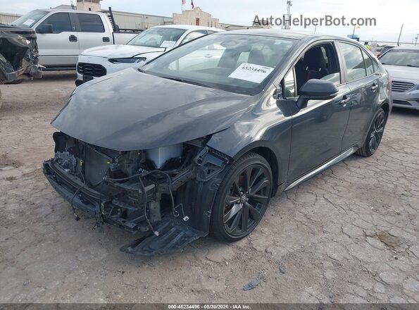 JTDBCMFE0P3026410 2023 TOYOTA COROLLA Gray Vista tres cuartos delantera izquierda