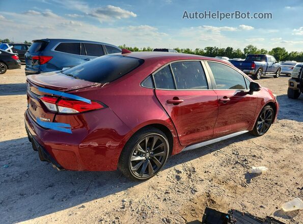 JTDBCMFE0RJ020198 2024 TOYOTA LL Красный Задняя правая четверть