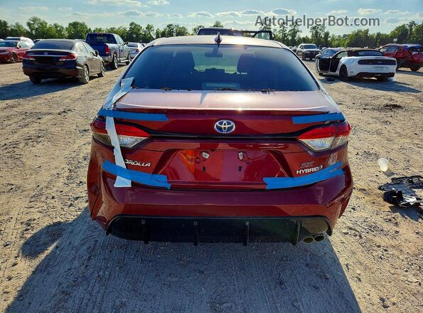 JTDBCMFE0RJ020198 2024 TOYOTA LL Красный Вид сзади