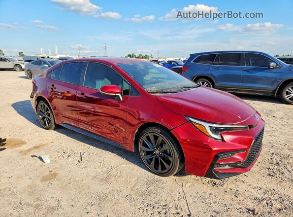 JTDBCMFE0RJ020198 2024 TOYOTA LL Красный Передняя правая четверть