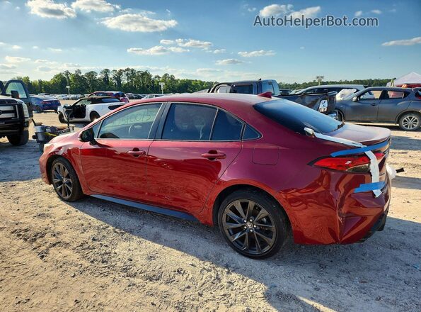 JTDBCMFE0RJ020198 2024 TOYOTA LL Красный Задняя левая четверть