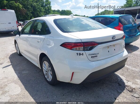JTDBCMFE0RJ033386 2024 TOYOTA COROLLA White Trasero izquierdo
