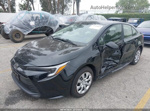 JTDBCMFE0T3141891 2026 TOYOTA COROLLA HYBRID Черный Передняя левая четверть