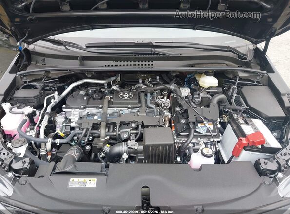 JTDBCMFE0T3141891 2026 TOYOTA COROLLA HYBRID Черный Вид сзади