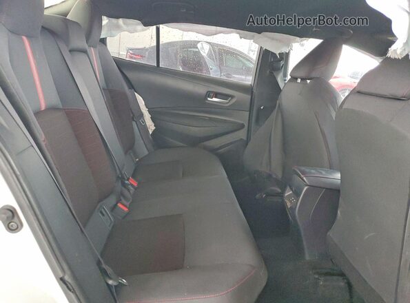 JTDBCMFE1P3019711 2023 TOYOTA COROLLA White უკანა სავარძლების ხედი