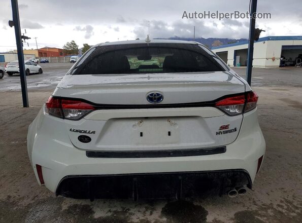JTDBCMFE1P3019711 2023 TOYOTA COROLLA White უკანა ხედი