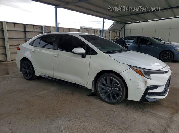 JTDBCMFE1P3019711 2023 TOYOTA COROLLA White წინა მარჯვენა