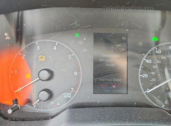 JTDBCMFE1P3023192 2023 TOYOTA COROLLA White Instrument cluster view