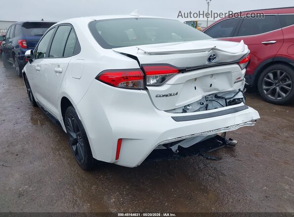 JTDBCMFE2PJ009636 2023 TOYOTA COROLLA Белый Задняя левая четверть