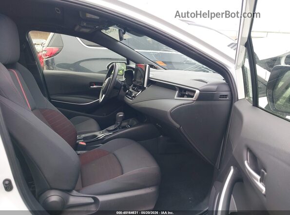 JTDBCMFE2PJ009636 2023 TOYOTA COROLLA Белый Вид салона спереди