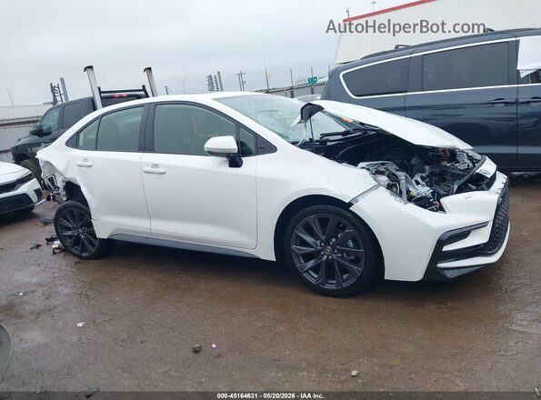 JTDBCMFE2PJ009636 2023 TOYOTA COROLLA Белый Вид задней части салона