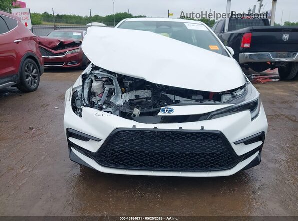 JTDBCMFE2PJ009636 2023 TOYOTA COROLLA Белый Вид щитка приборов