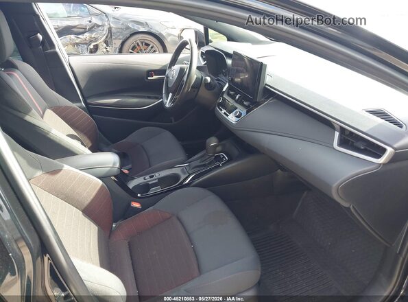 JTDBCMFE4R3047148 2024 TOYOTA COROLLA Black წინა სალონის ხედი