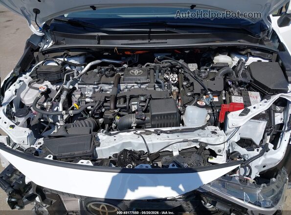 JTDBCMFE4T3131011 2026 TOYOTA COROLLA HYBRID White Vista trasera