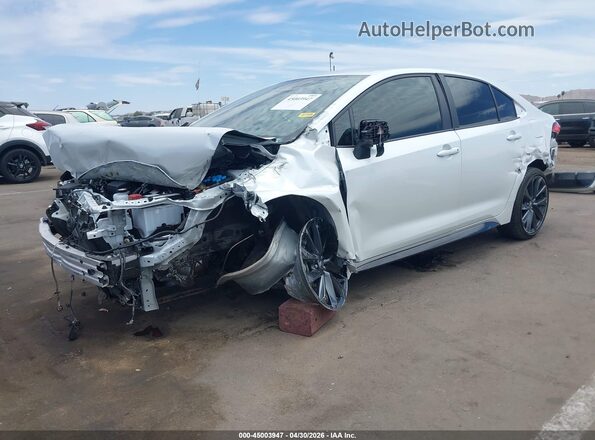 JTDBCMFE5SJ045295 2025 TOYOTA LL White Առջևի ձախ երեք քառորդ տեսարան