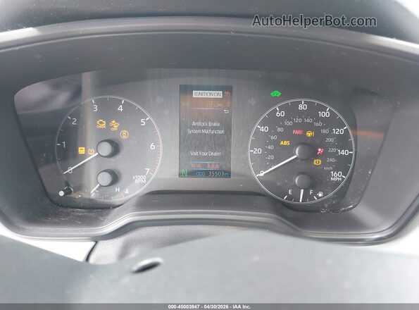 JTDBCMFE5SJ045295 2025 TOYOTA LL White Հետևի նստատեղերի տեսք