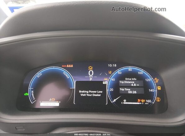 JTDBCMFE5T3122382 2026 TOYOTA COROLLA HYBRID Синий Вид задних сидений