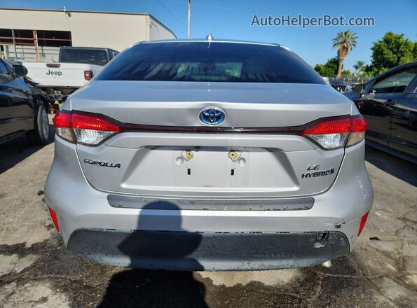 JTDBCMFE6PJ009266 2023 TOYOTA COROLLA Silver 