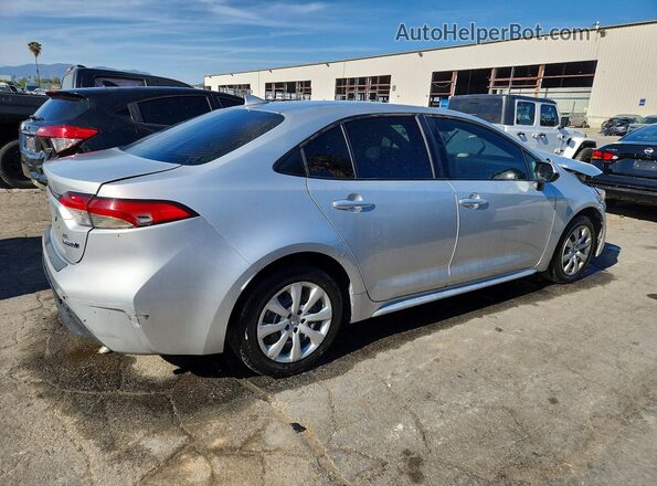 JTDBCMFE6PJ009266 2023 TOYOTA COROLLA Silver Trasero derecho