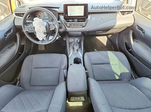 JTDBCMFE6PJ009266 2023 TOYOTA COROLLA Silver Vista del salpicadero