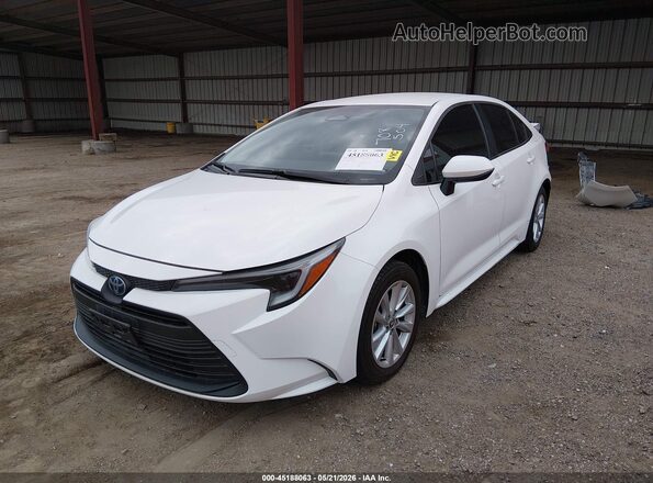 JTDBCMFE6S3081064 2025 TOYOTA COROLLA White 