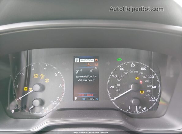JTDBCMFE6S3081064 2025 TOYOTA COROLLA White 