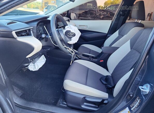 JTDBCMFE7P3004369 2023 TOYOTA COROLLA Угольный Вид салона спереди