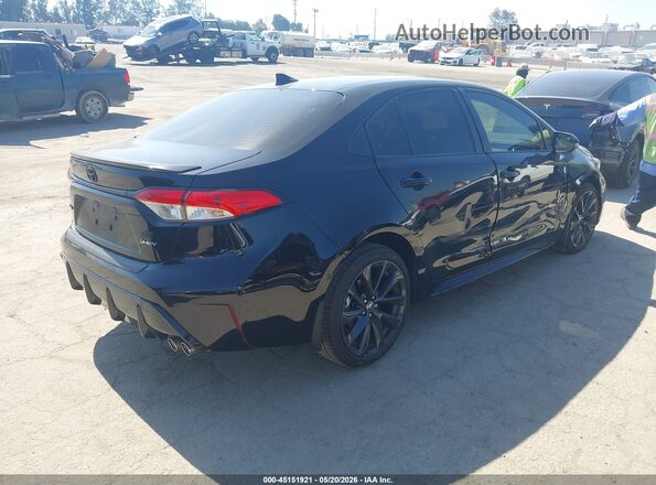 JTDBCMFE7S3095460 2025 TOYOTA COROLLA Черный Задняя правая четверть