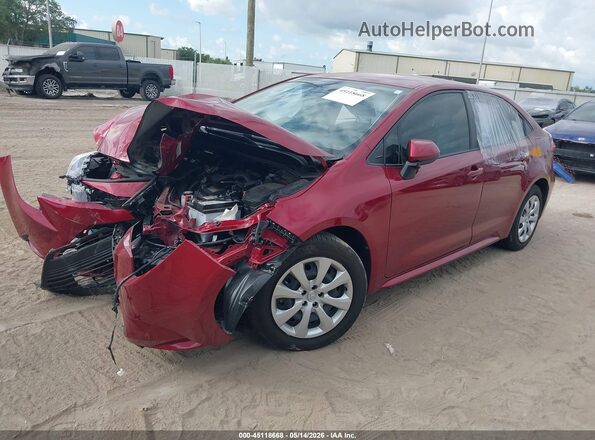 JTDBCMFE9RJ035461 2024 TOYOTA COROLLA Red Vista tres cuartos delantera izquierda