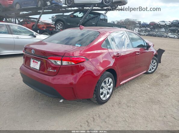 JTDBCMFE9RJ035461 2024 TOYOTA COROLLA Red Trasero derecho