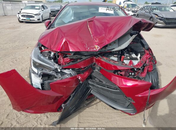 JTDBCMFE9RJ035461 2024 TOYOTA COROLLA Red Vista frontal
