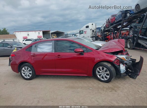 JTDBCMFE9RJ035461 2024 TOYOTA COROLLA Red Vista interior de 360 grados